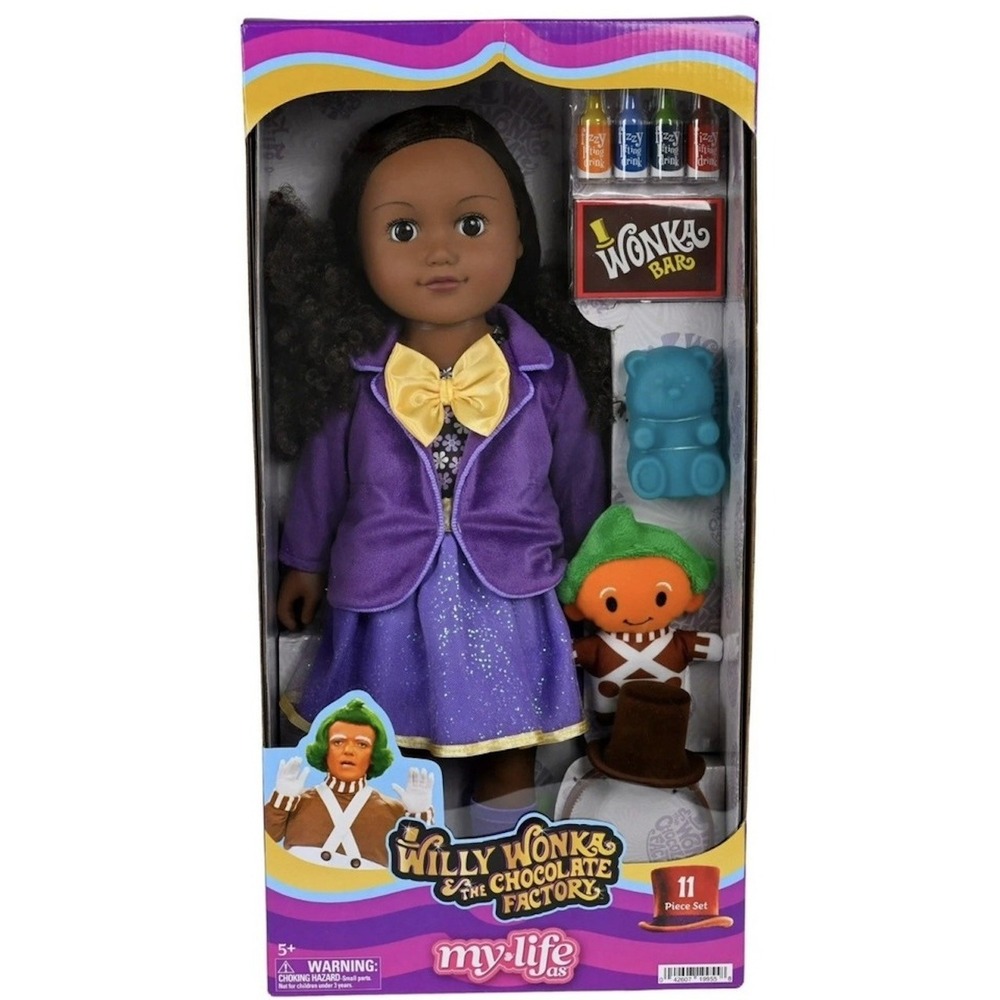My Life As Willy Wonka andβ the Chocolate Factory 18 inch Doll 11pc Set New